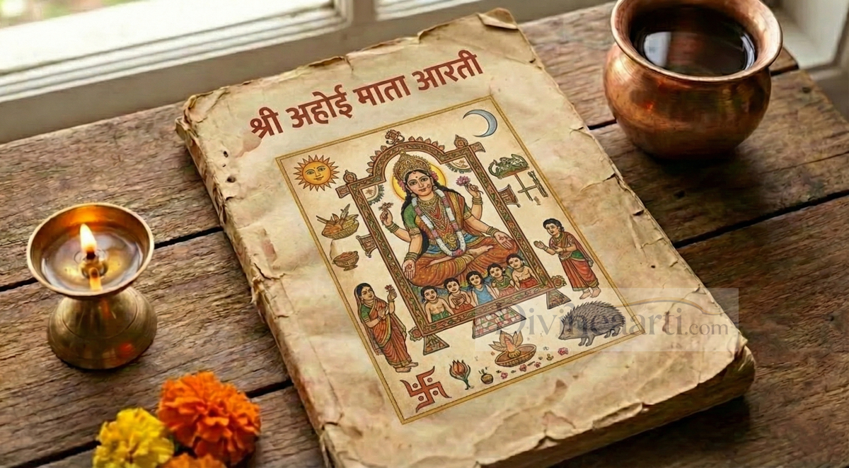 Ahoi Mata Aarti - अहोई माता