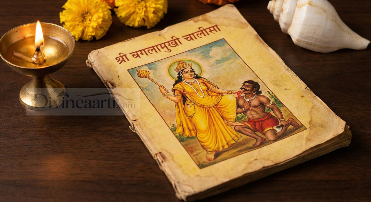 Baglamukhi Chalisa - बगलामुखी चालीसा