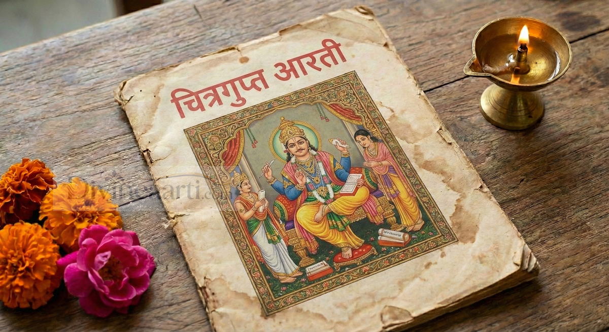Chitragupta Aarti - भगवान चित्रगुप्त