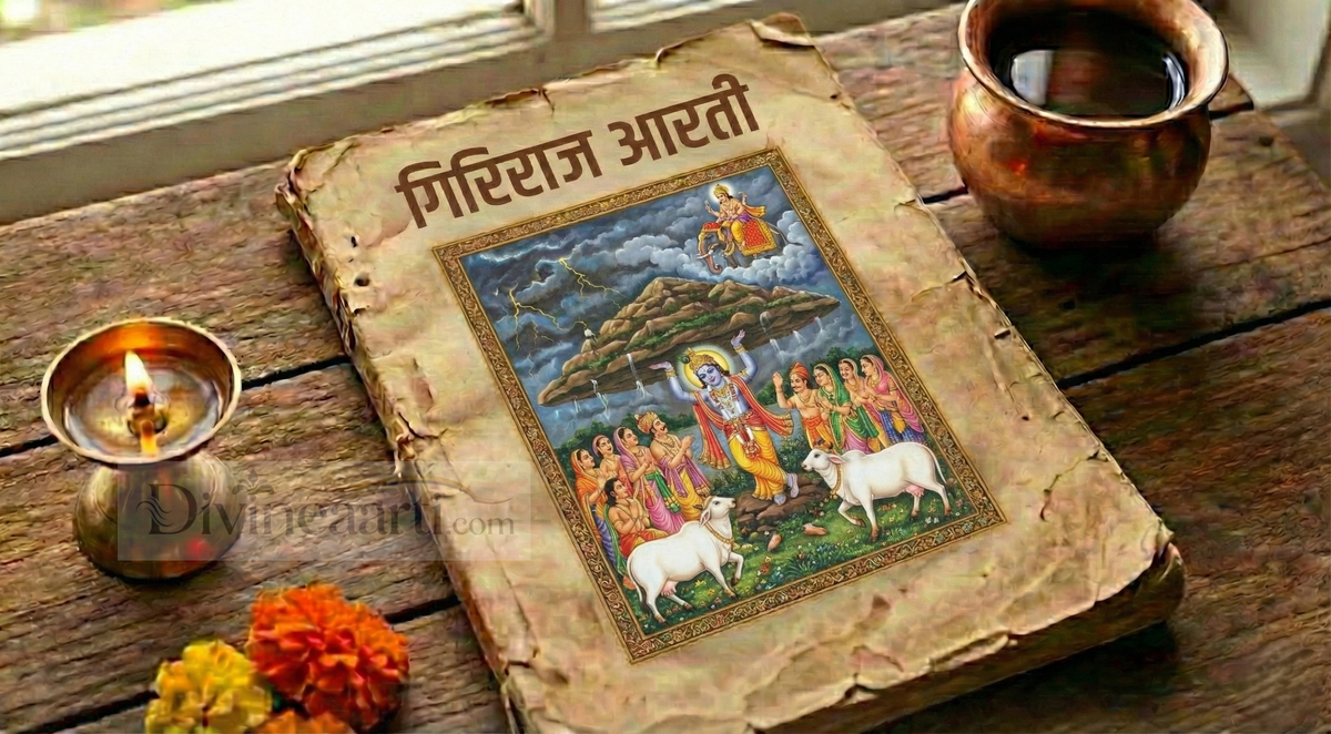 Giriraj Aarti - गिरिराज महाराज
