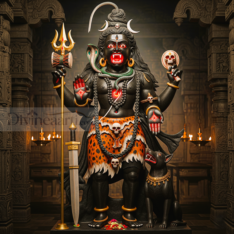 Kalabhairava Ashtakam - Lord Kalabhairava Divine Protection - कालभैरव