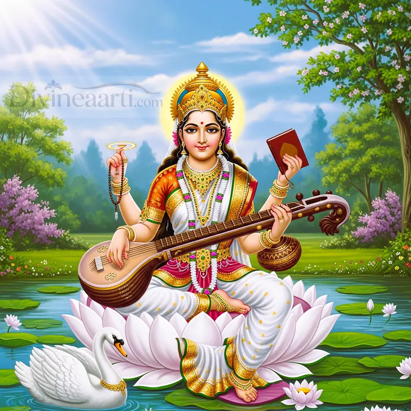 Gayatri Mantra Benefits - माँ सरस्वती